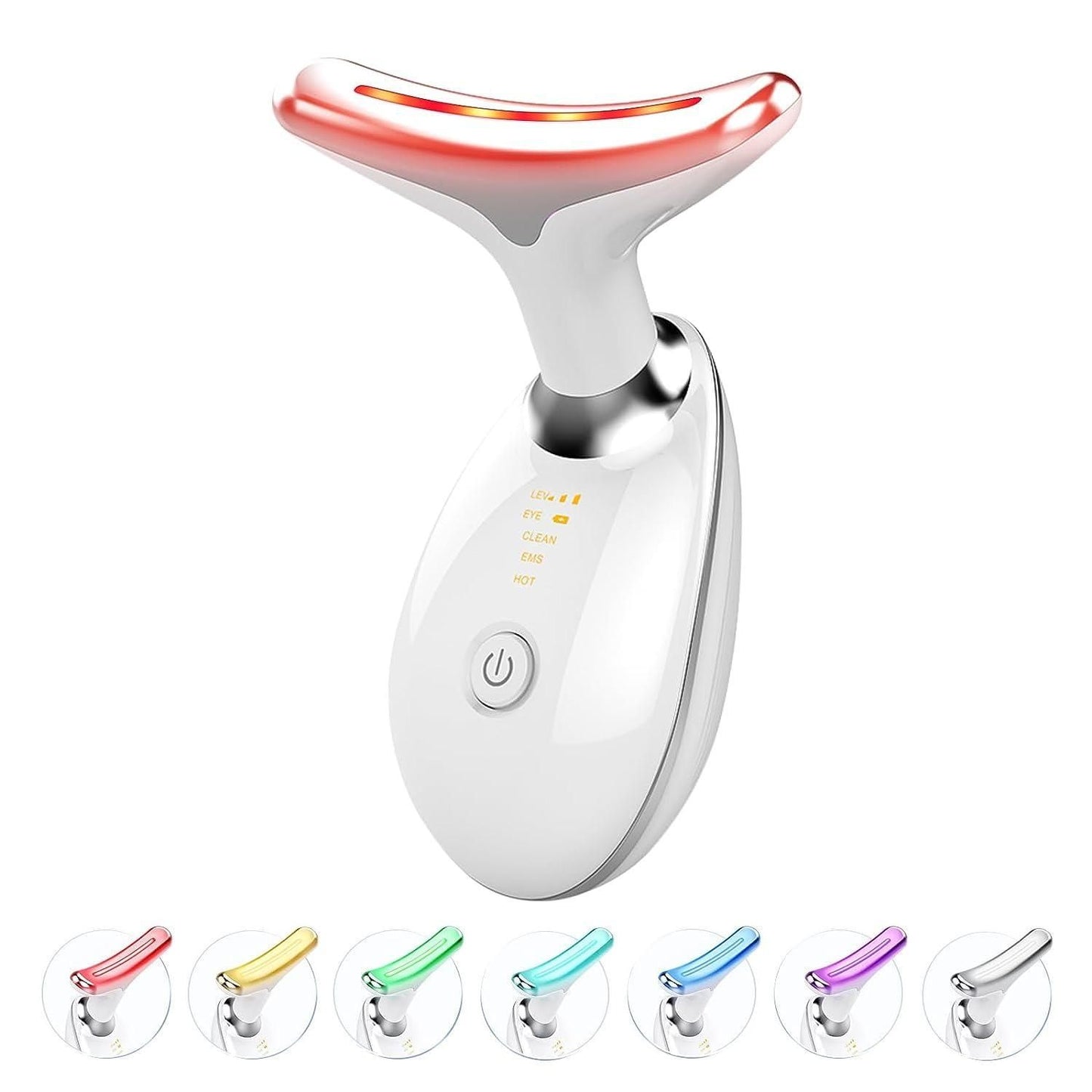 7 Colours Led Skin Care Facial Beauty Device with Vibration